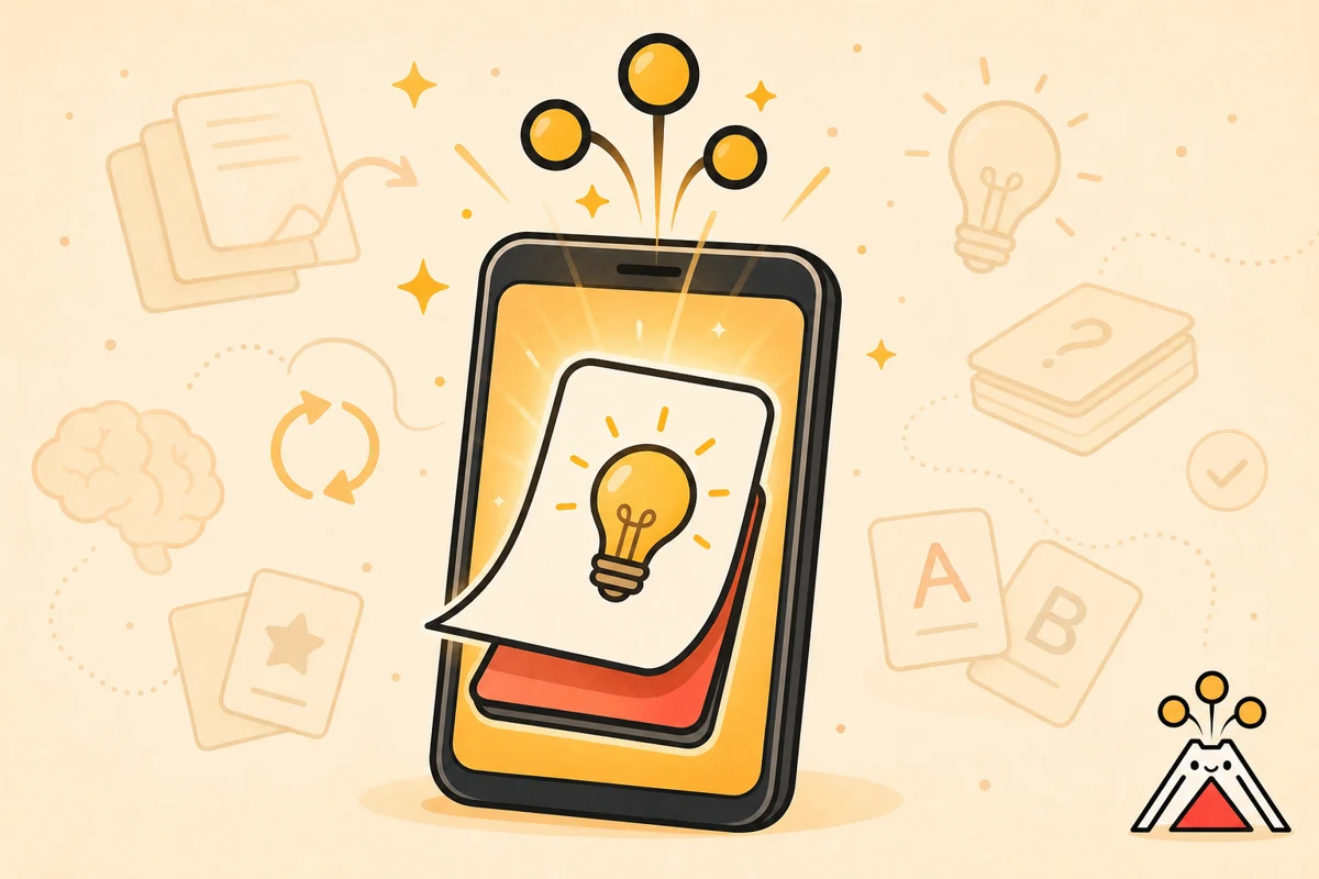 Anki icon representing spaced-repetition flashcard apps