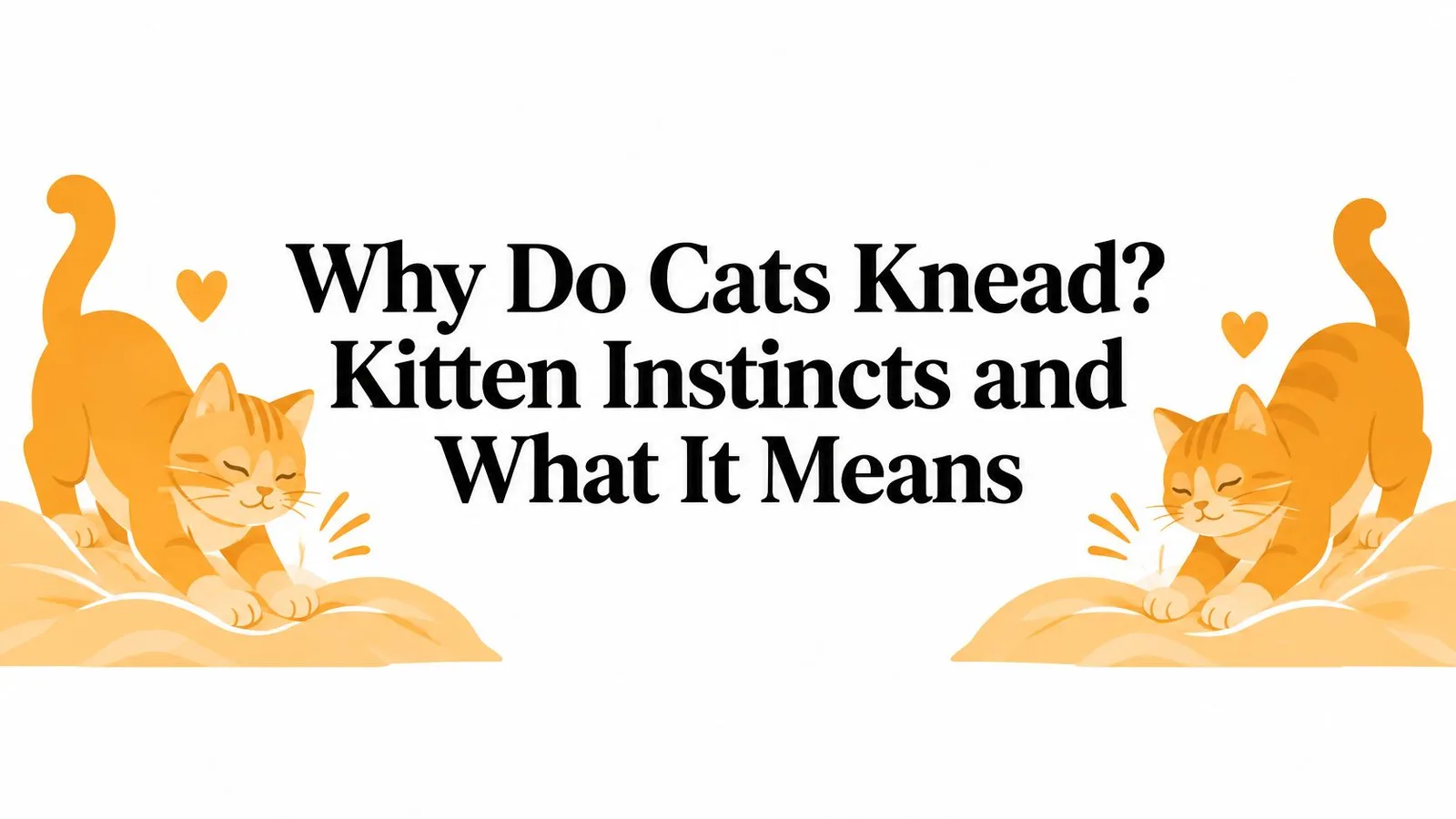 Why Do Cats Knead? Kitten Instincts and What It Means