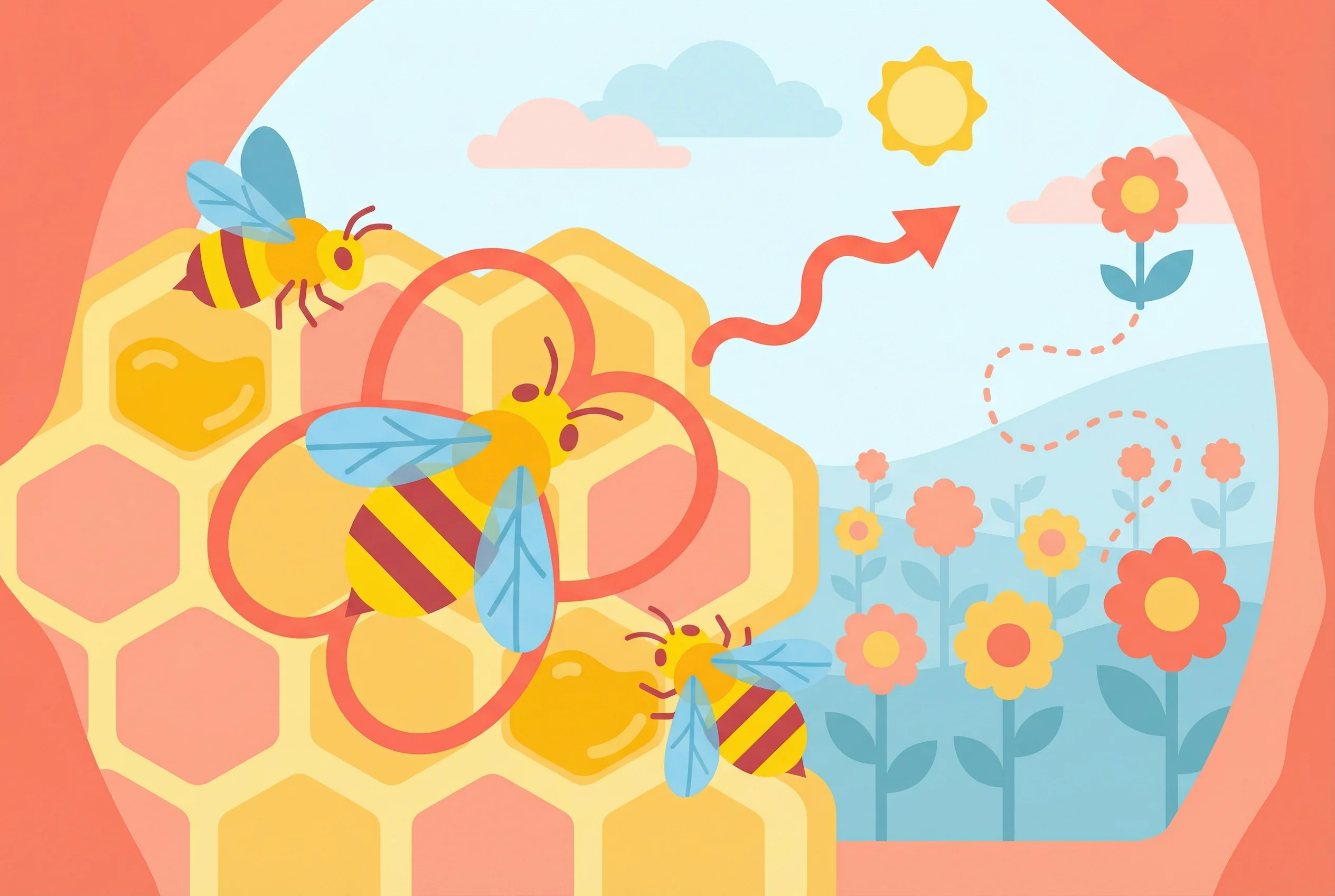 Why do bees dance?