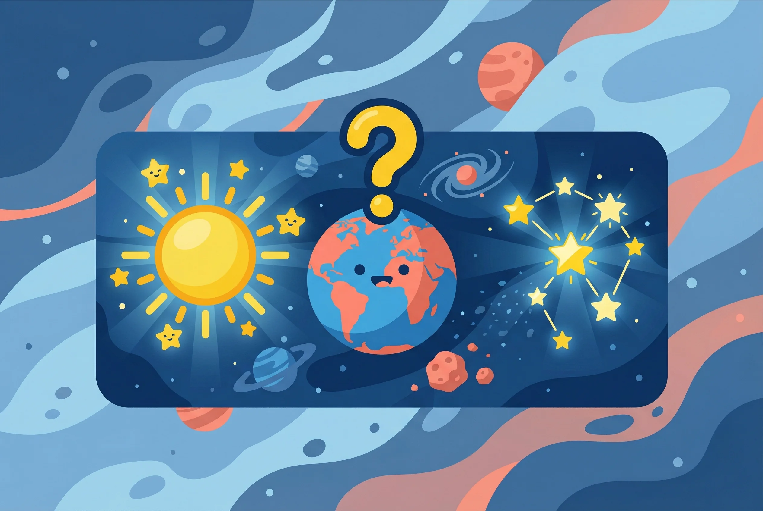 Why is space dark if stars are bright?
