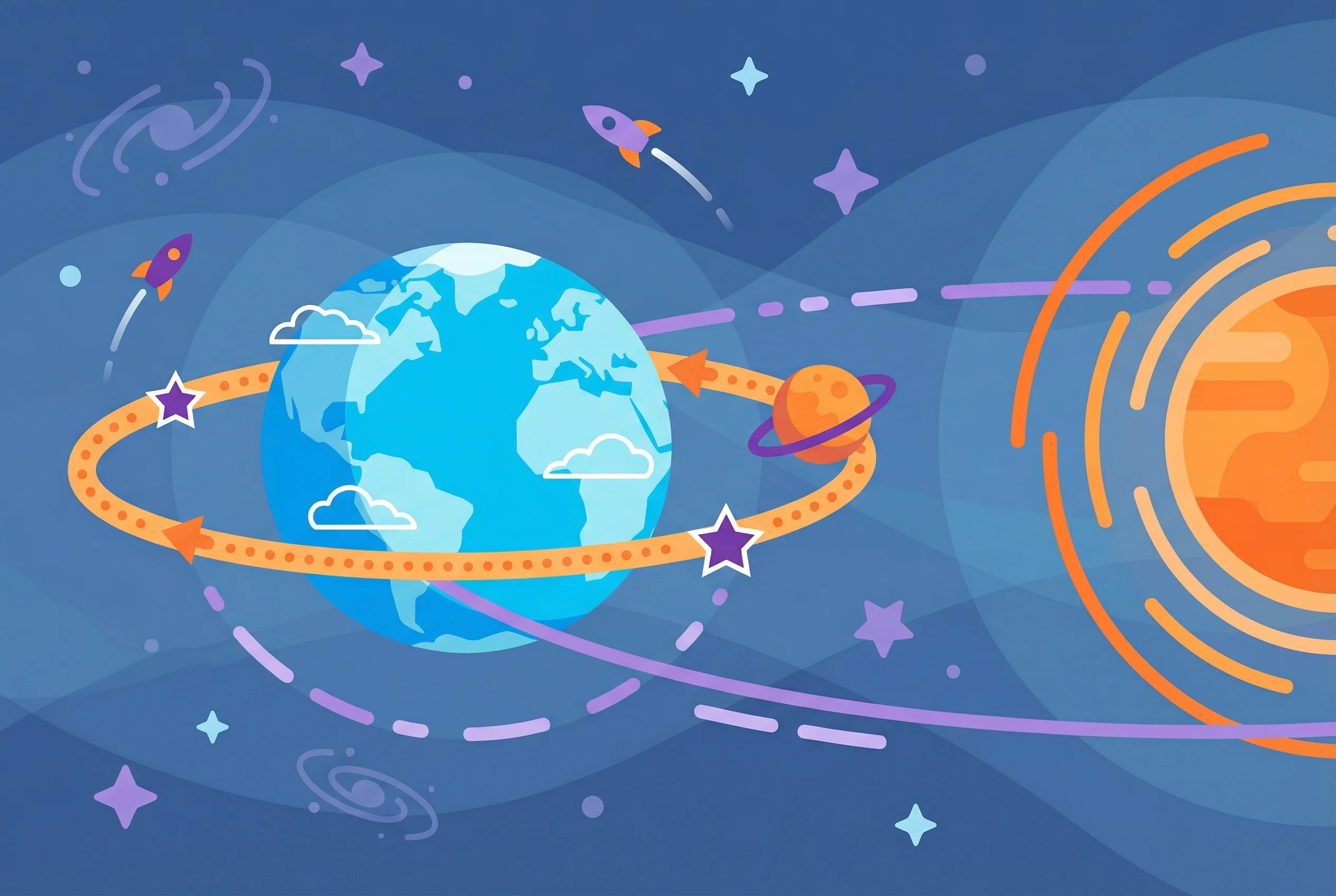 Why do planets appear to wander?