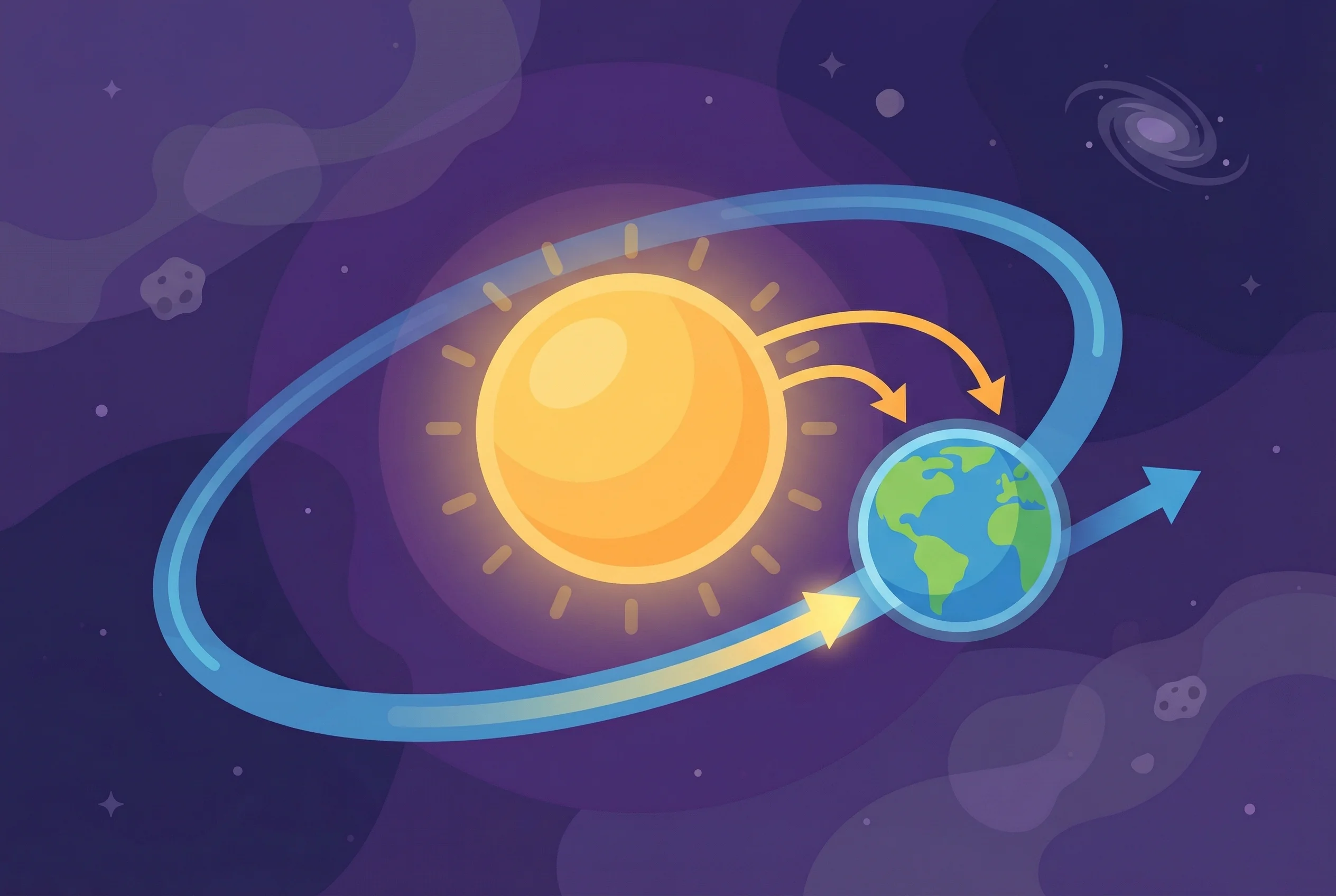 Why do planets stay in orbit?