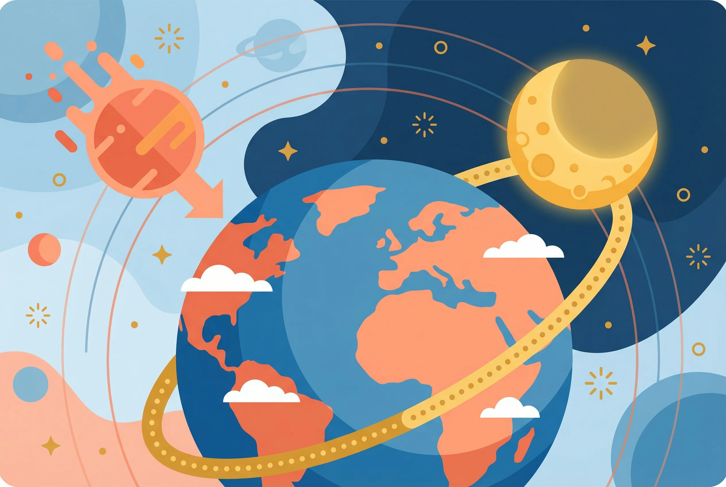 Why does Earth have one moon?