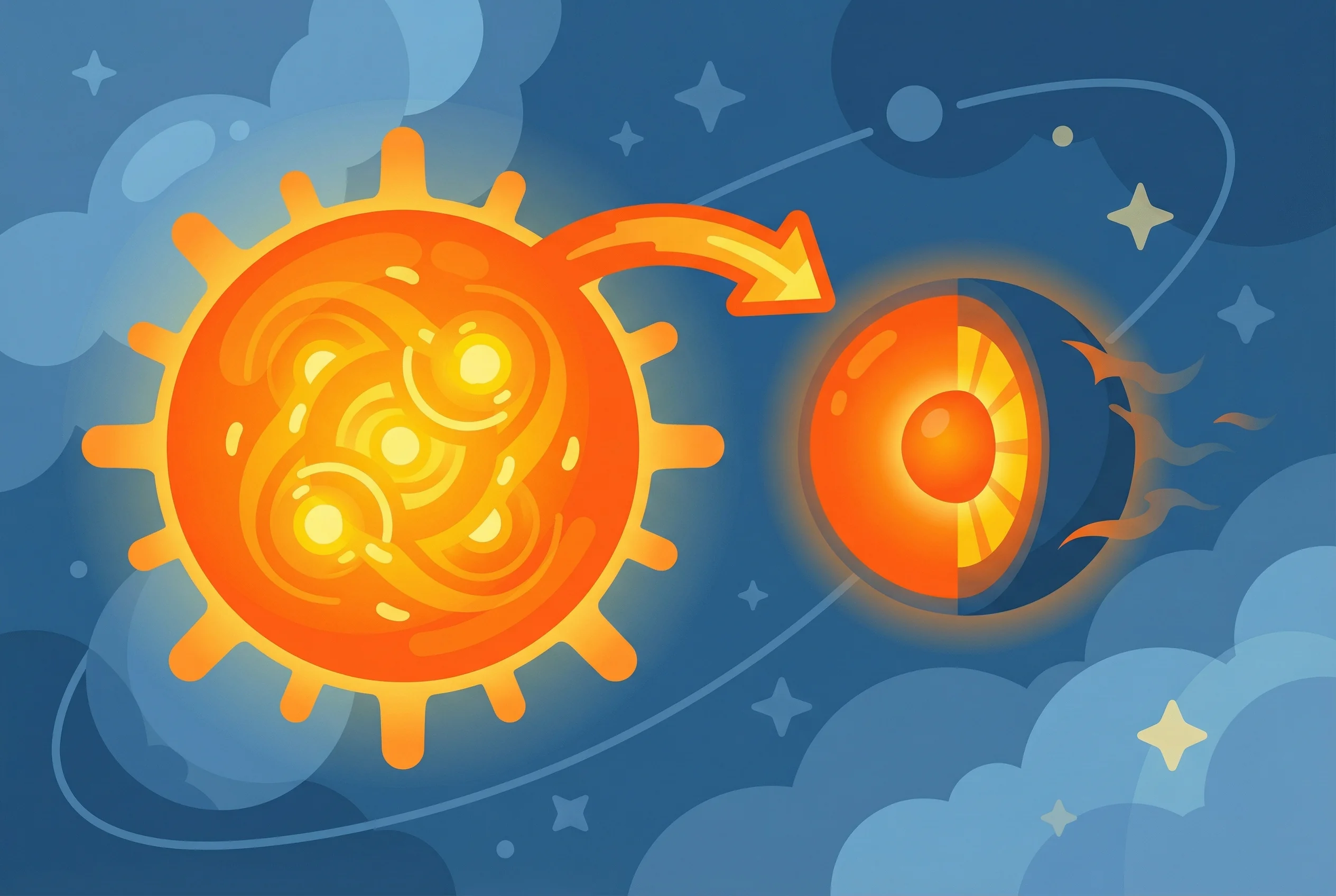 Why do stars die?
