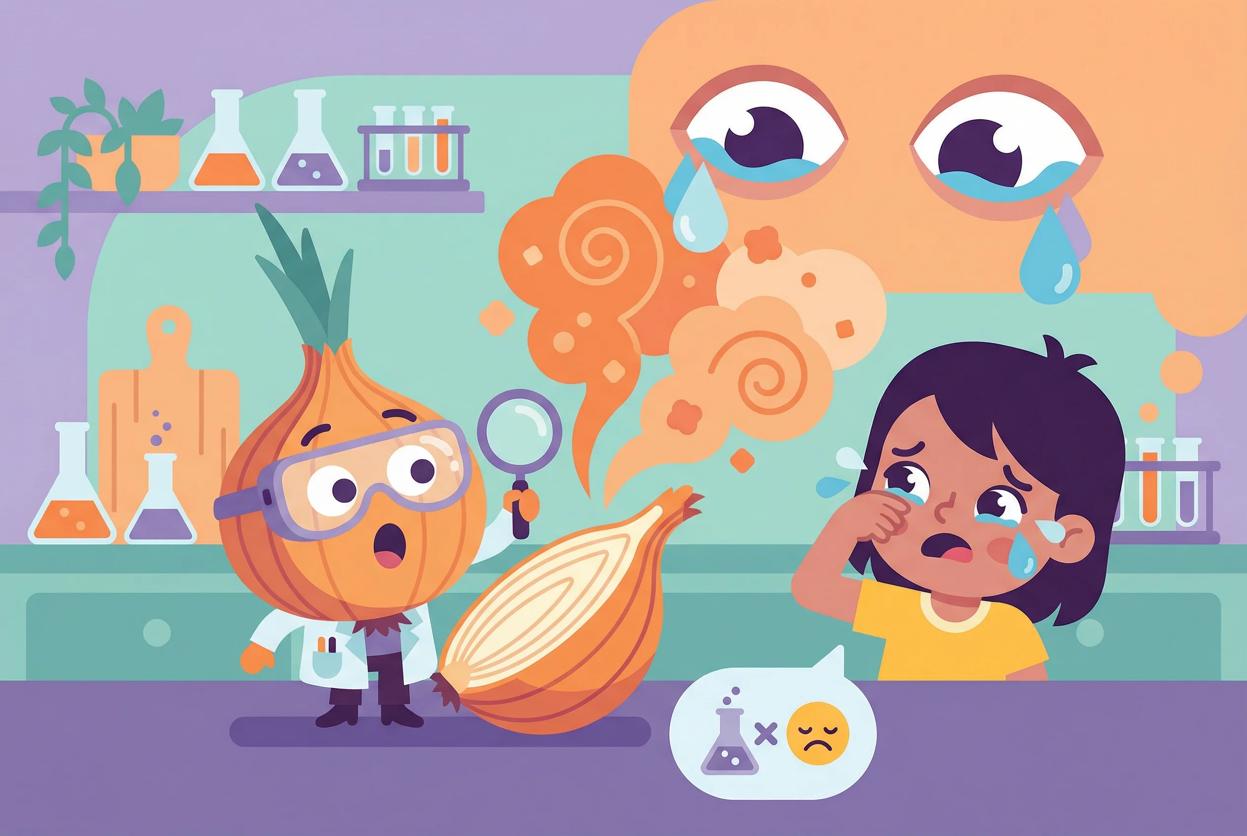 Why do onions make us cry?