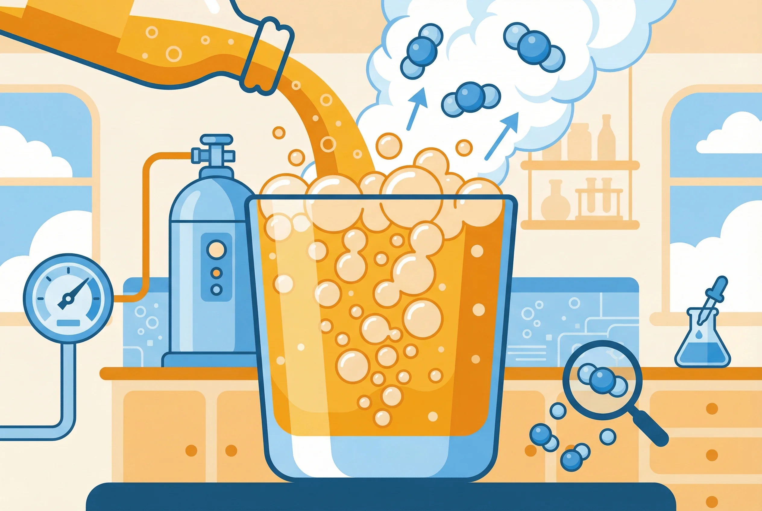 Why do fizzy drinks bubble?