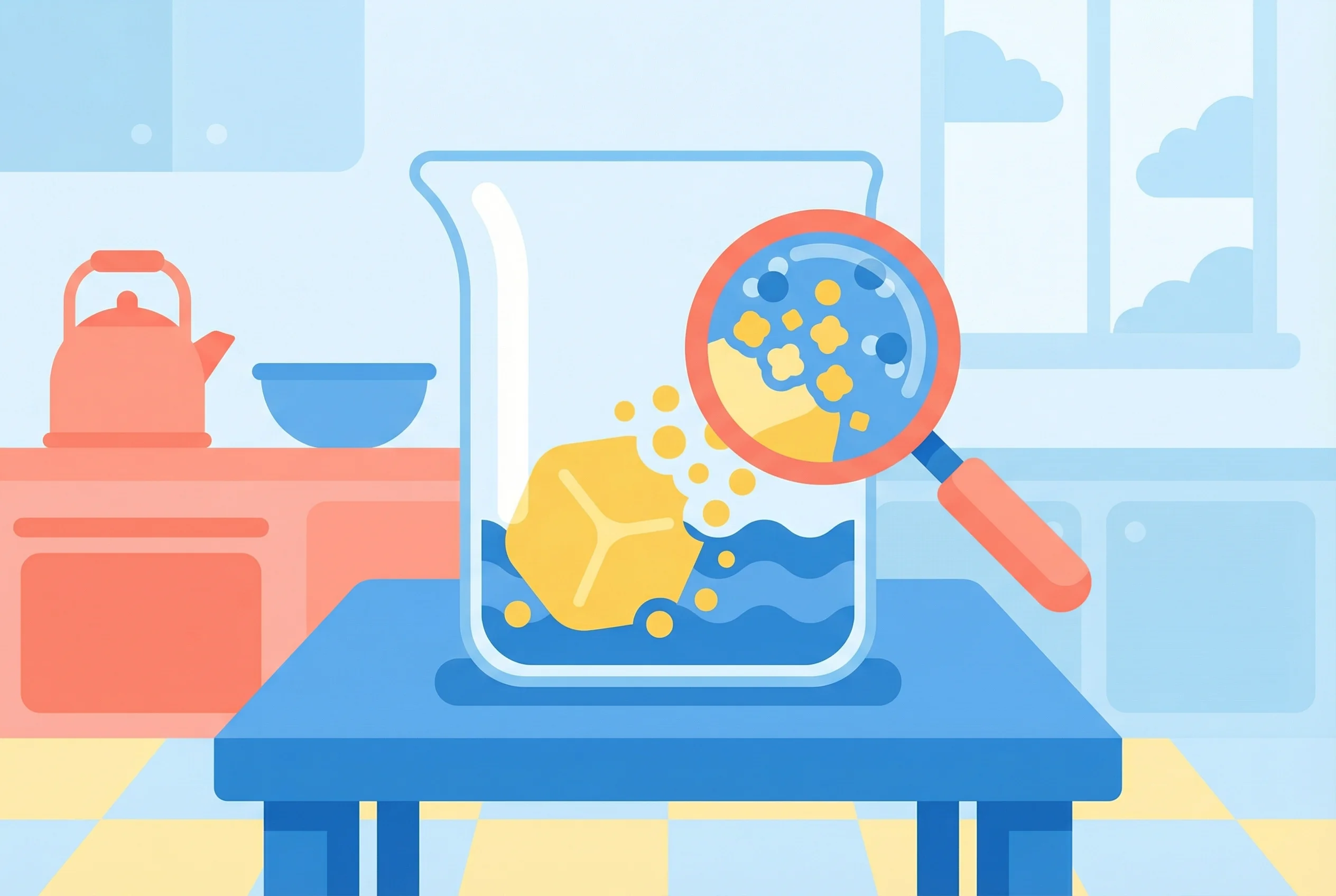 Why does sugar dissolve in water?
