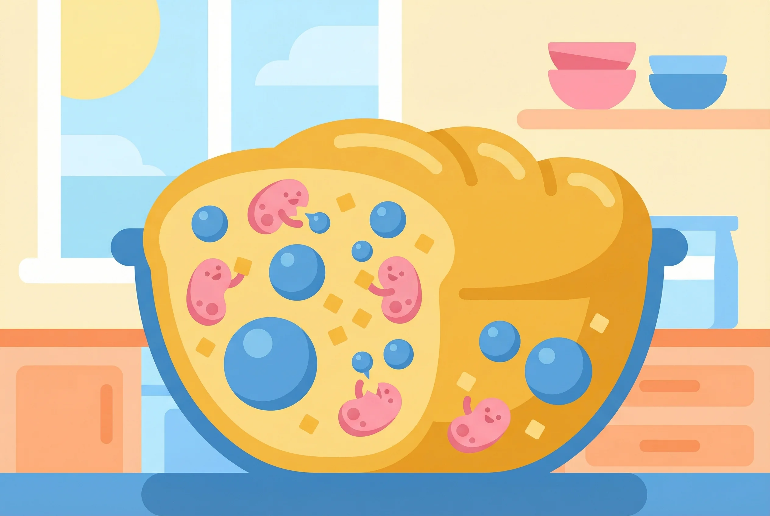 Why does yeast make bread rise?