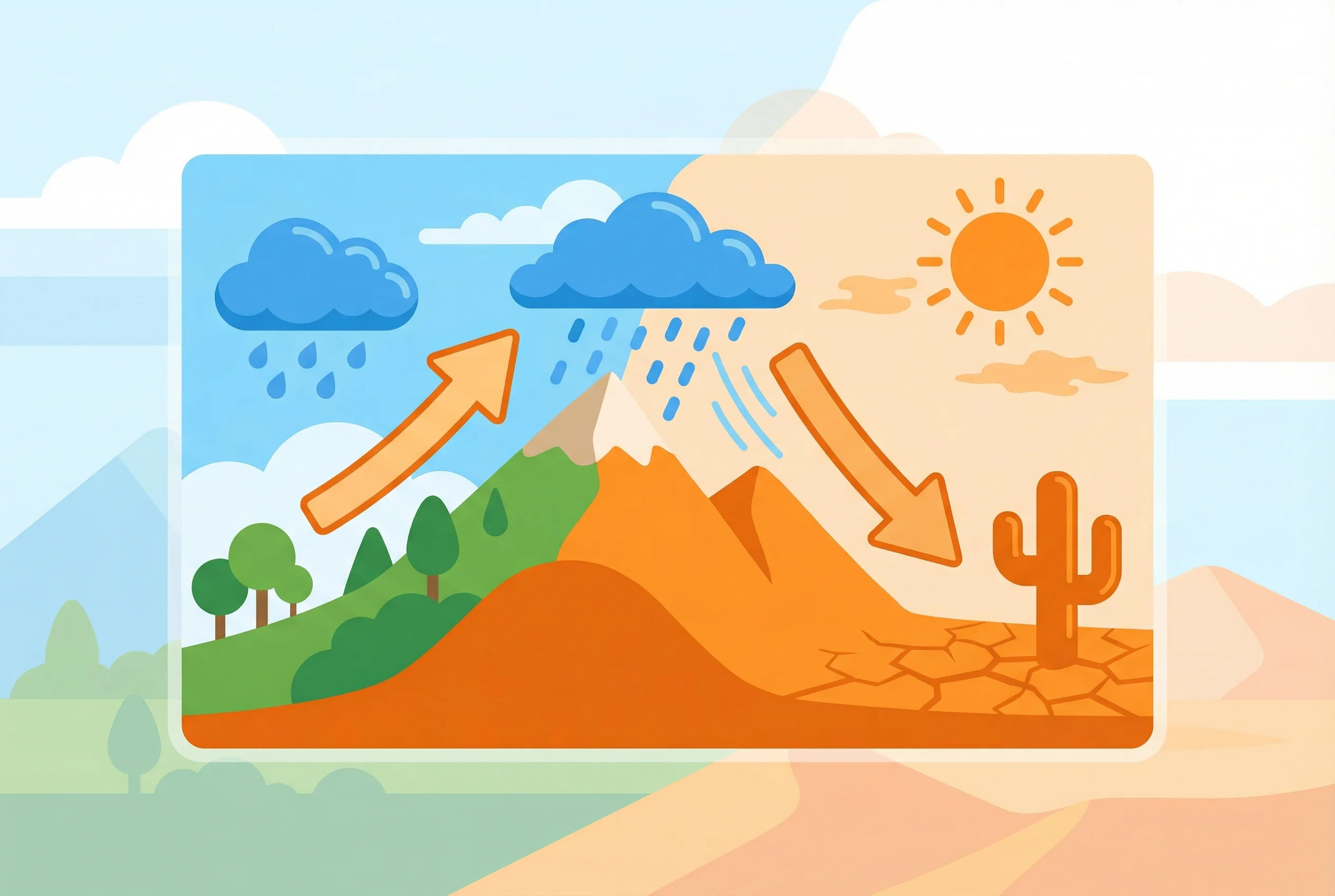 Why are deserts so dry?