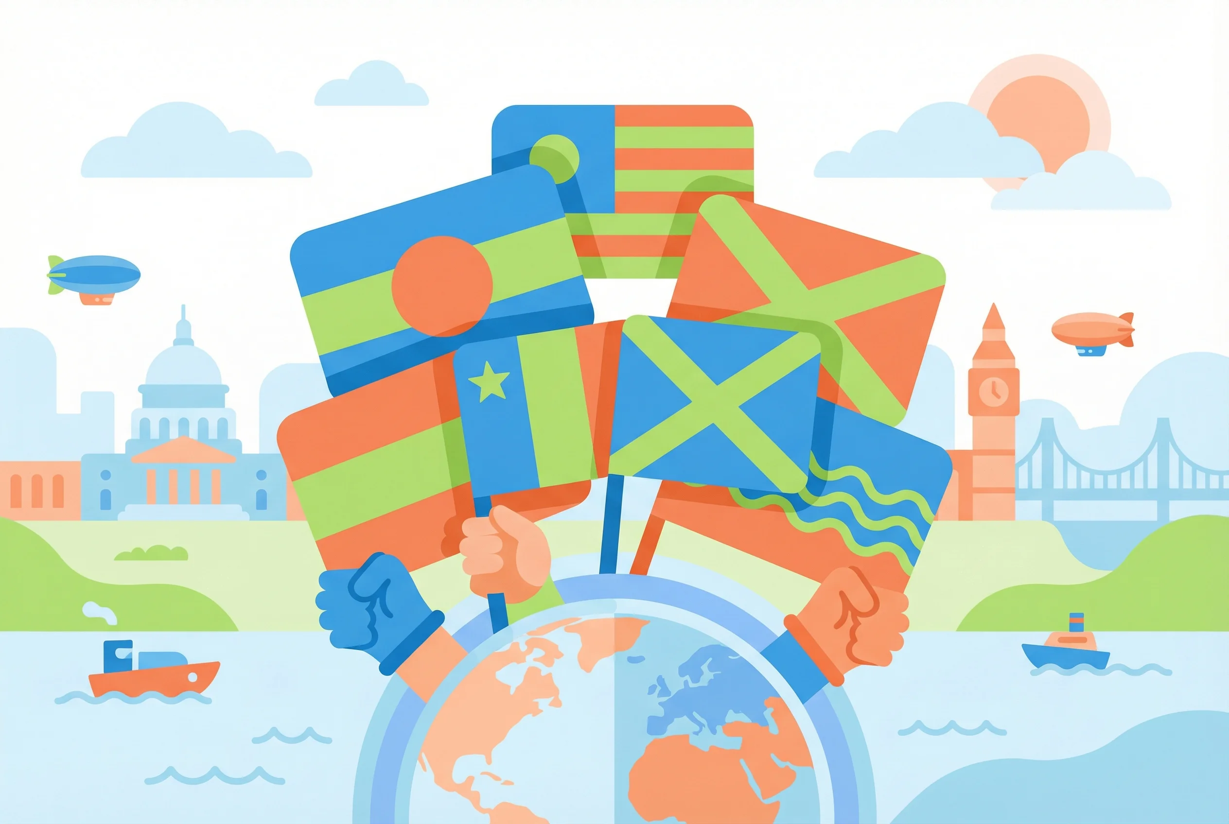 Why do countries have national flags?