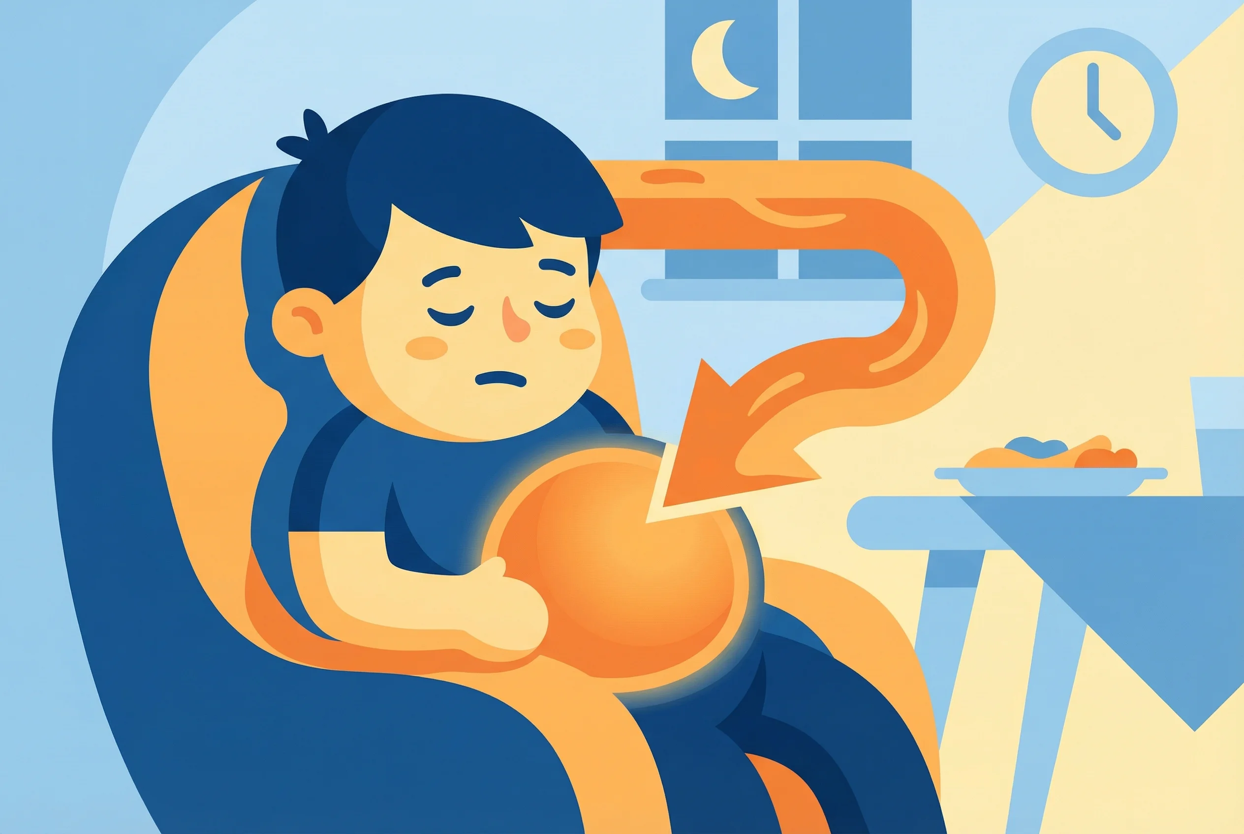 Why do we get tired after eating?