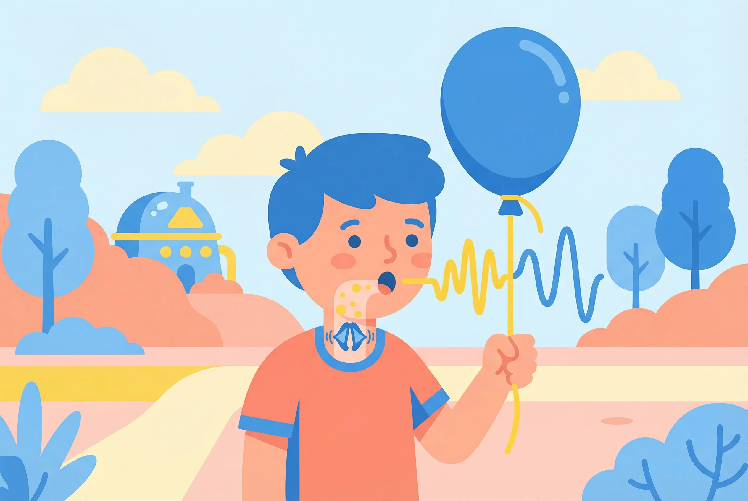 Why does helium make voices sound funny?