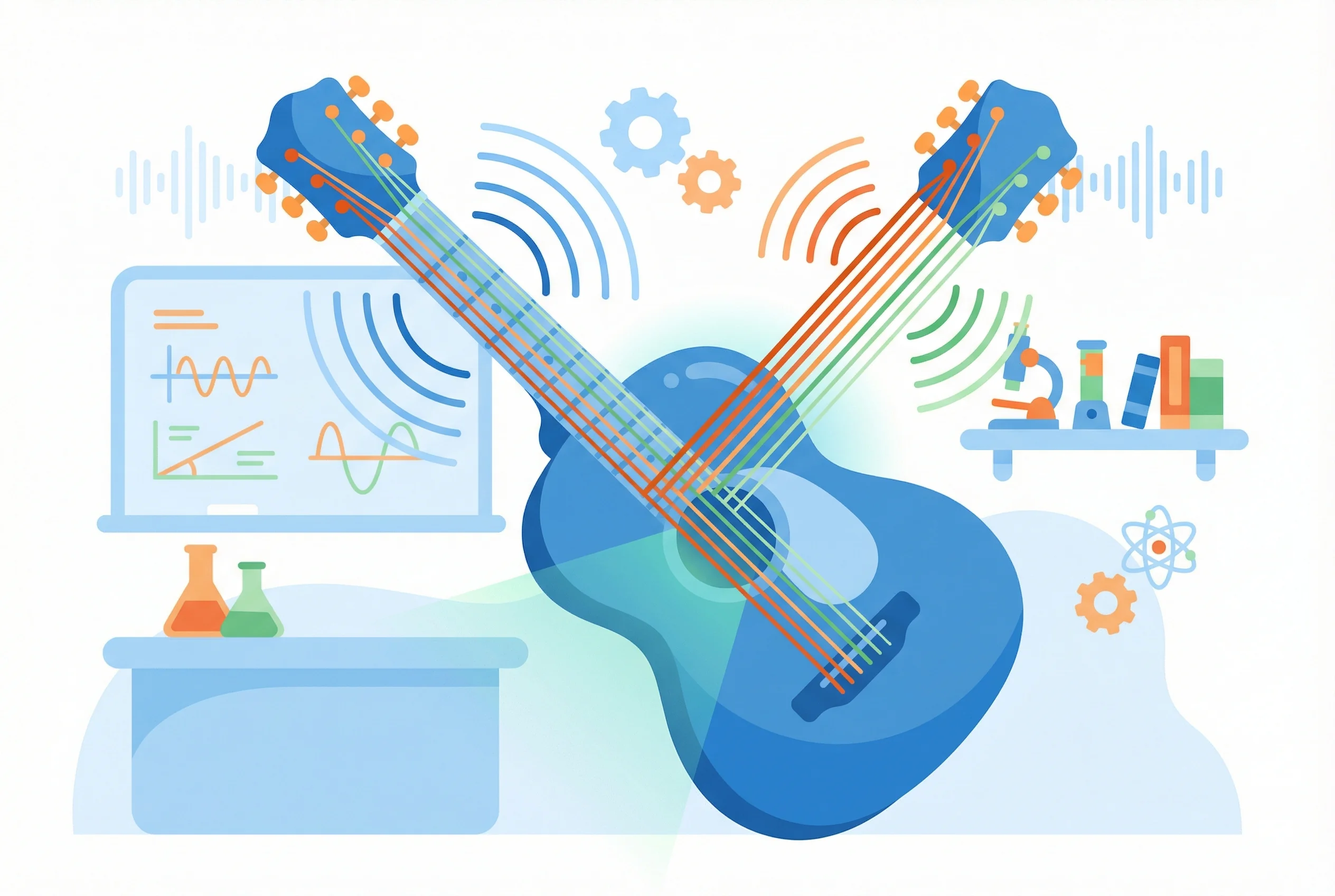 Why do guitars have different strings?