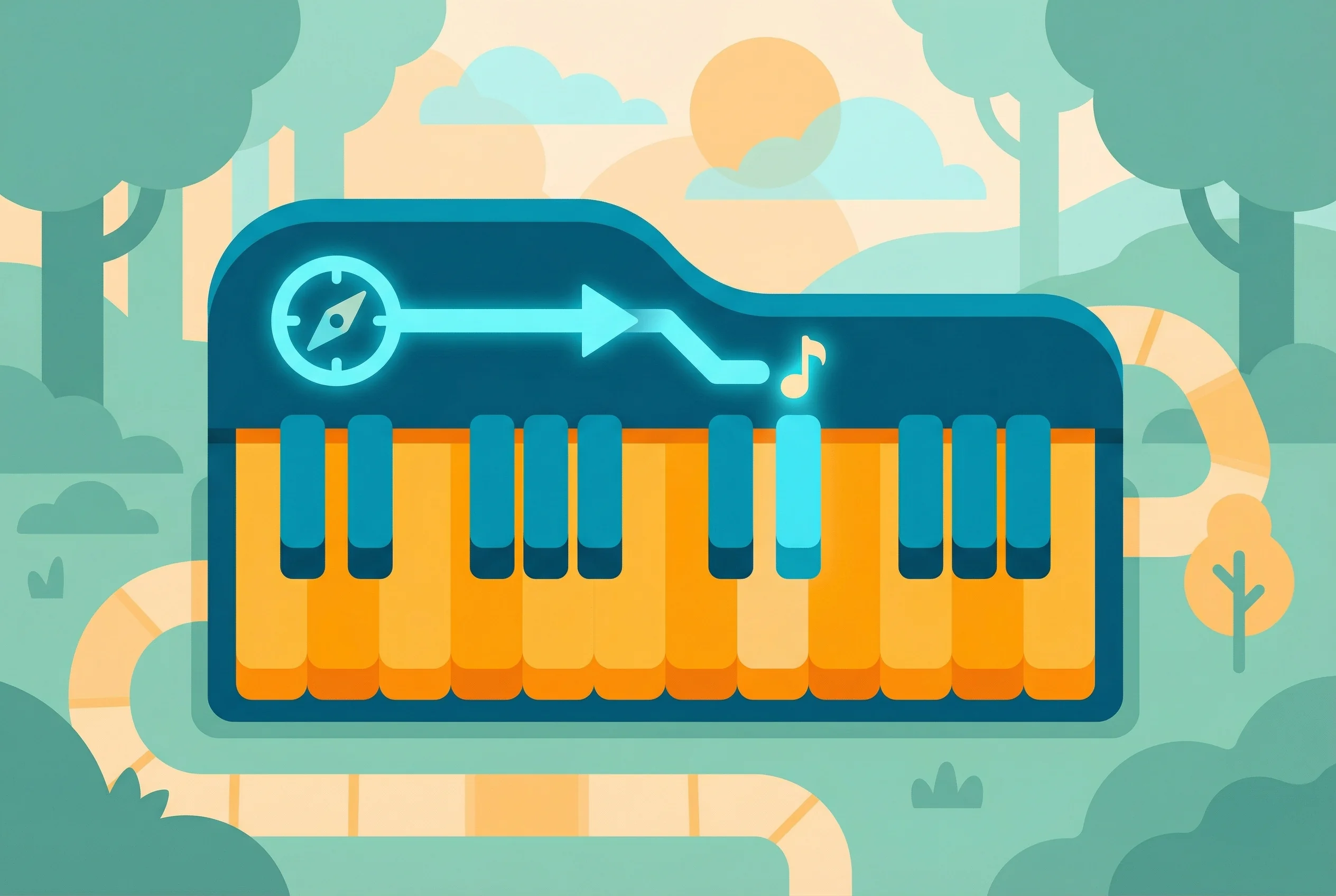 Why do pianos have black and white keys?