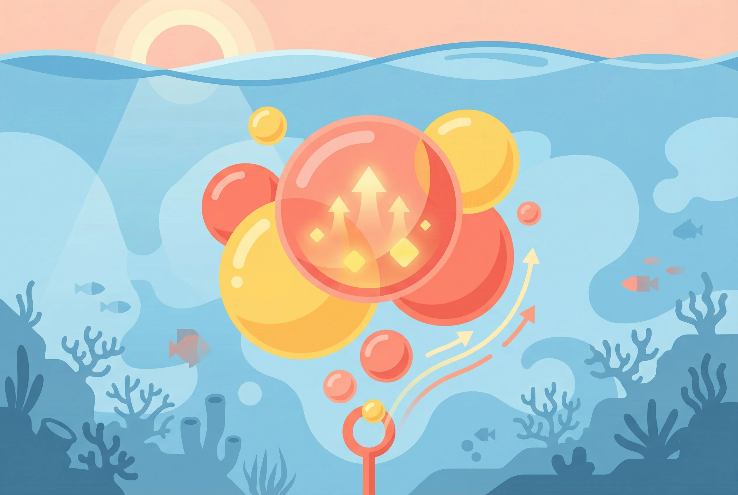 Why do bubbles float upward?