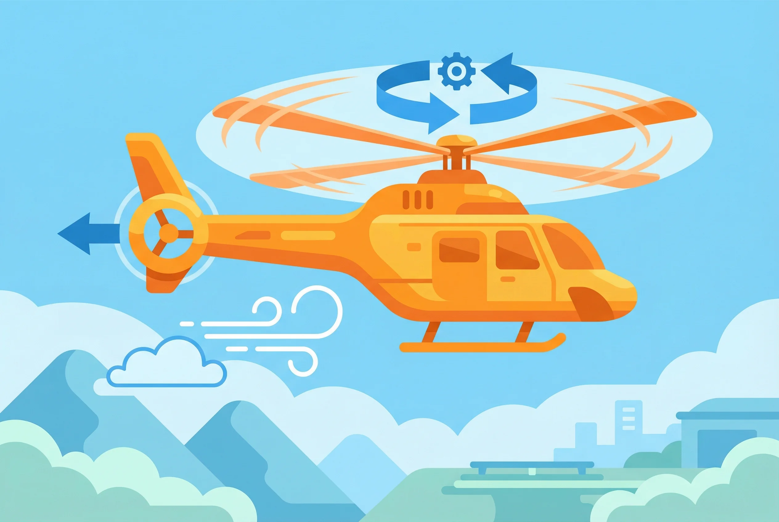 Why do helicopters need tail rotors?