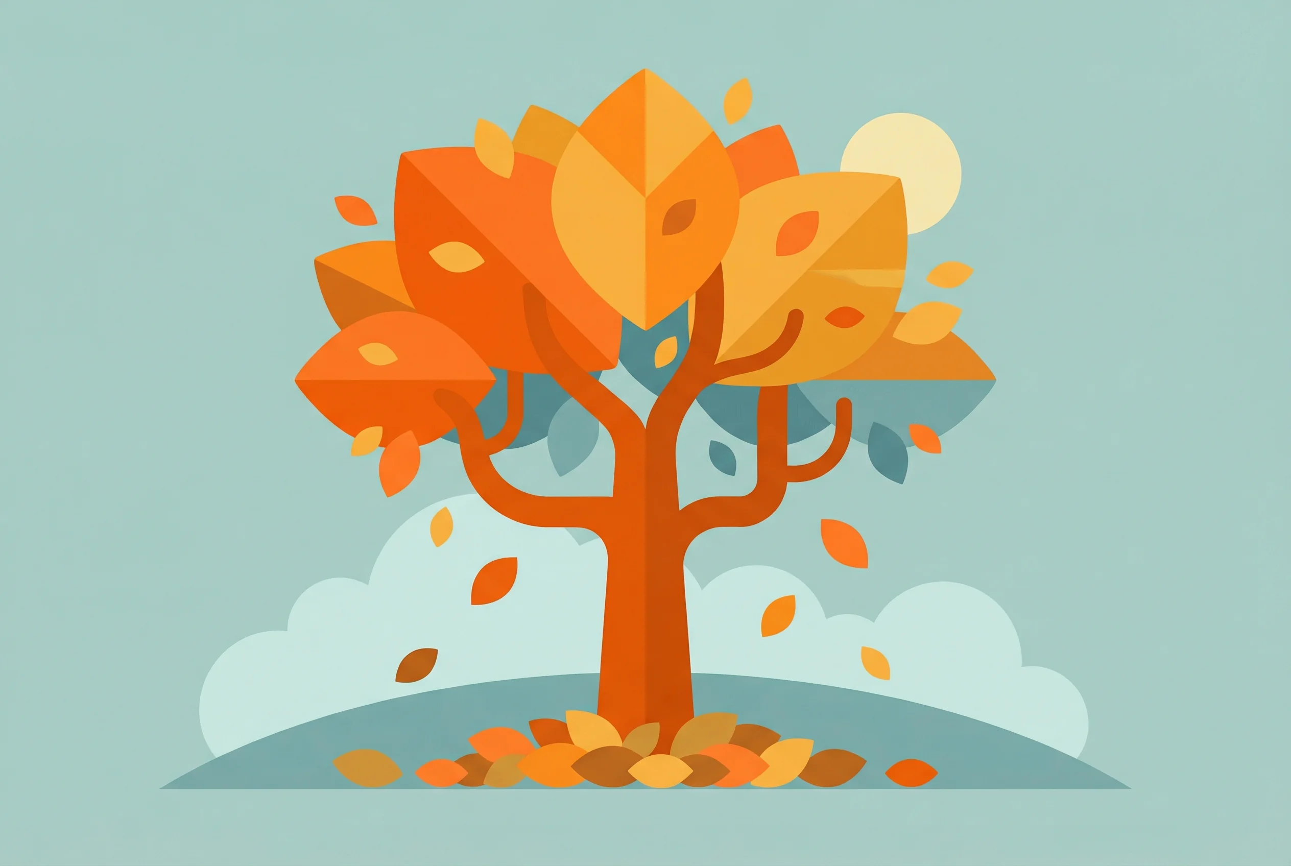 Why do trees shed leaves in autumn?