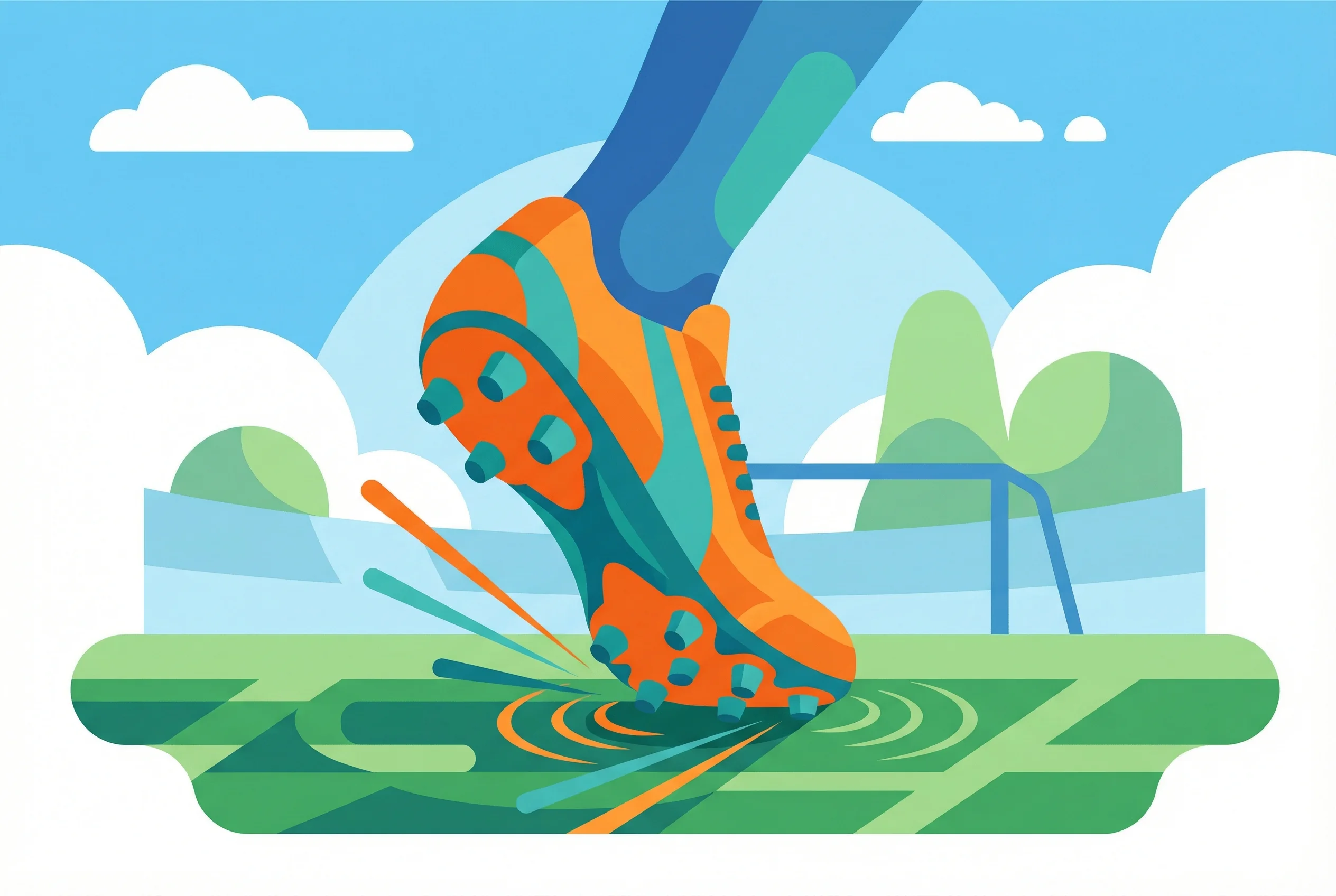Why do cleats improve sports performance?