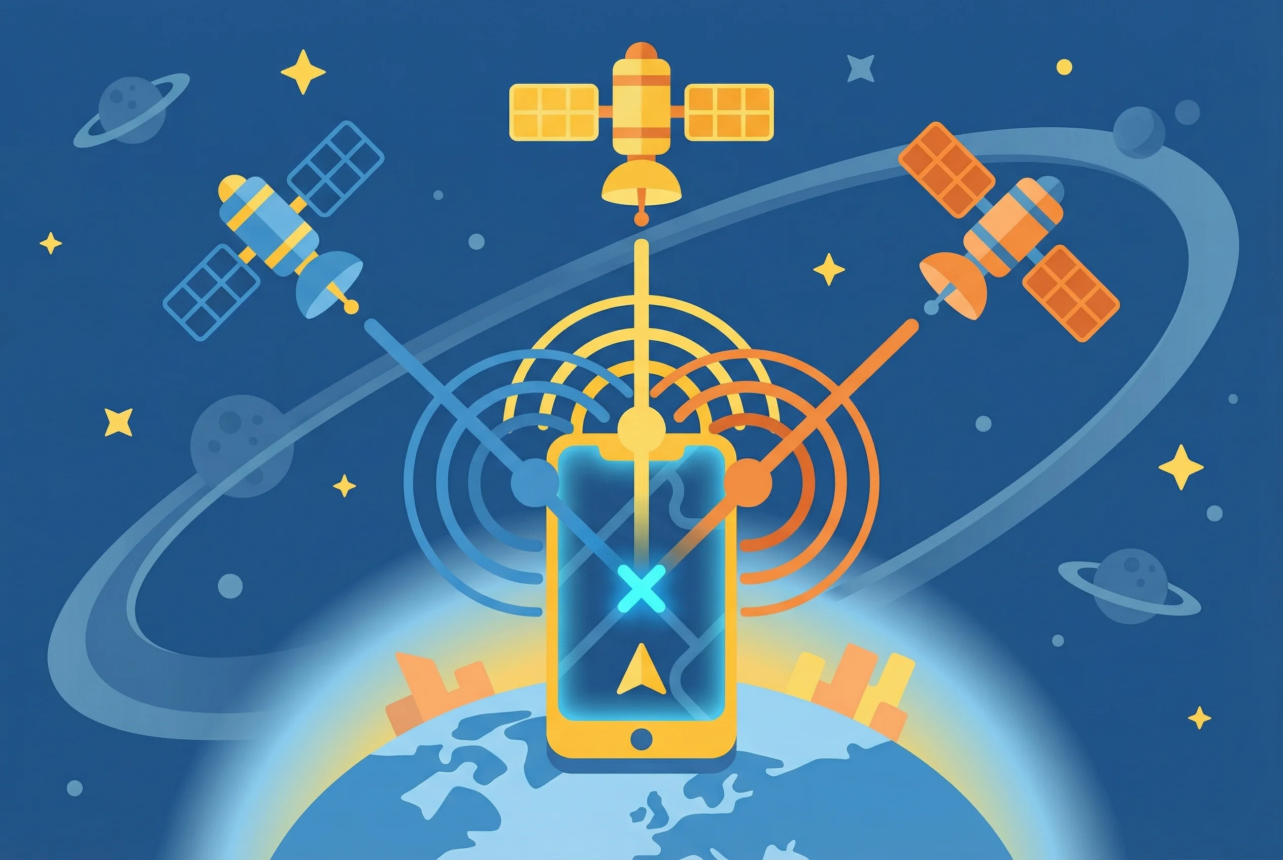 Why does GPS need multiple satellites?