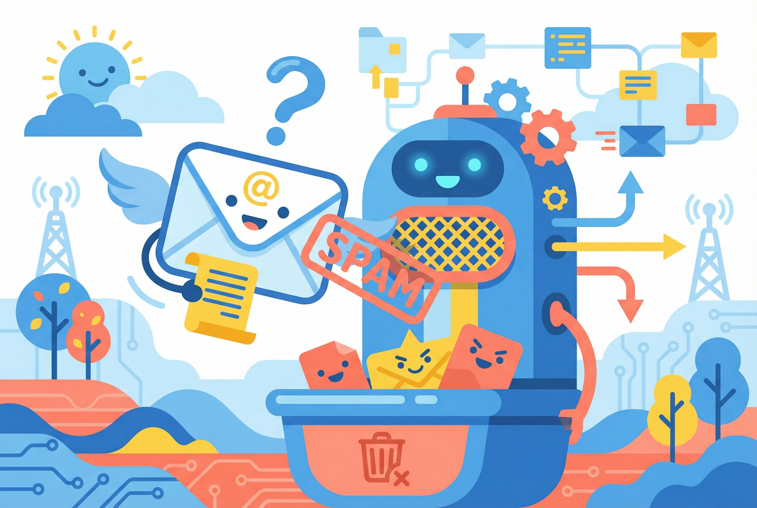 Why do emails go to spam?